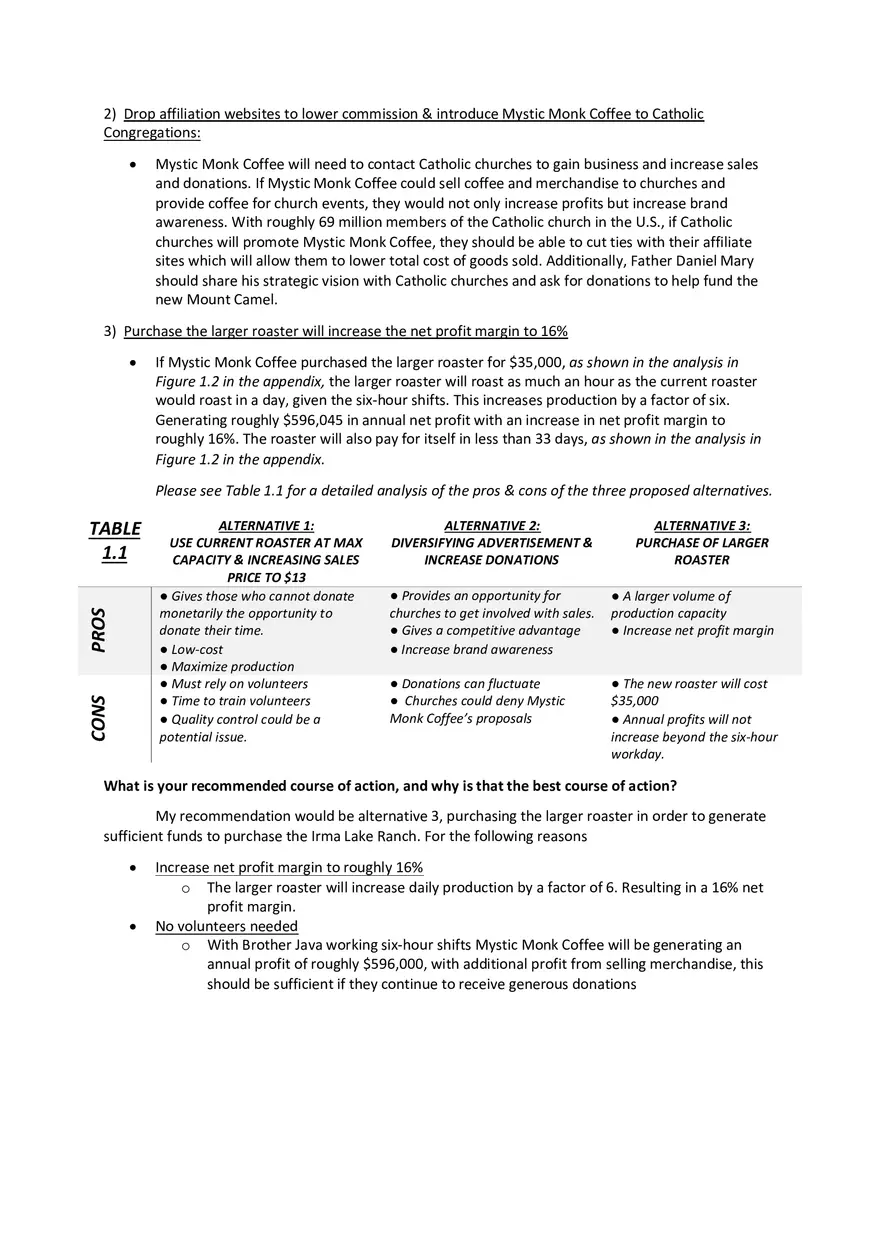 Case 2 - Mystical Monk Coffee - Page 2