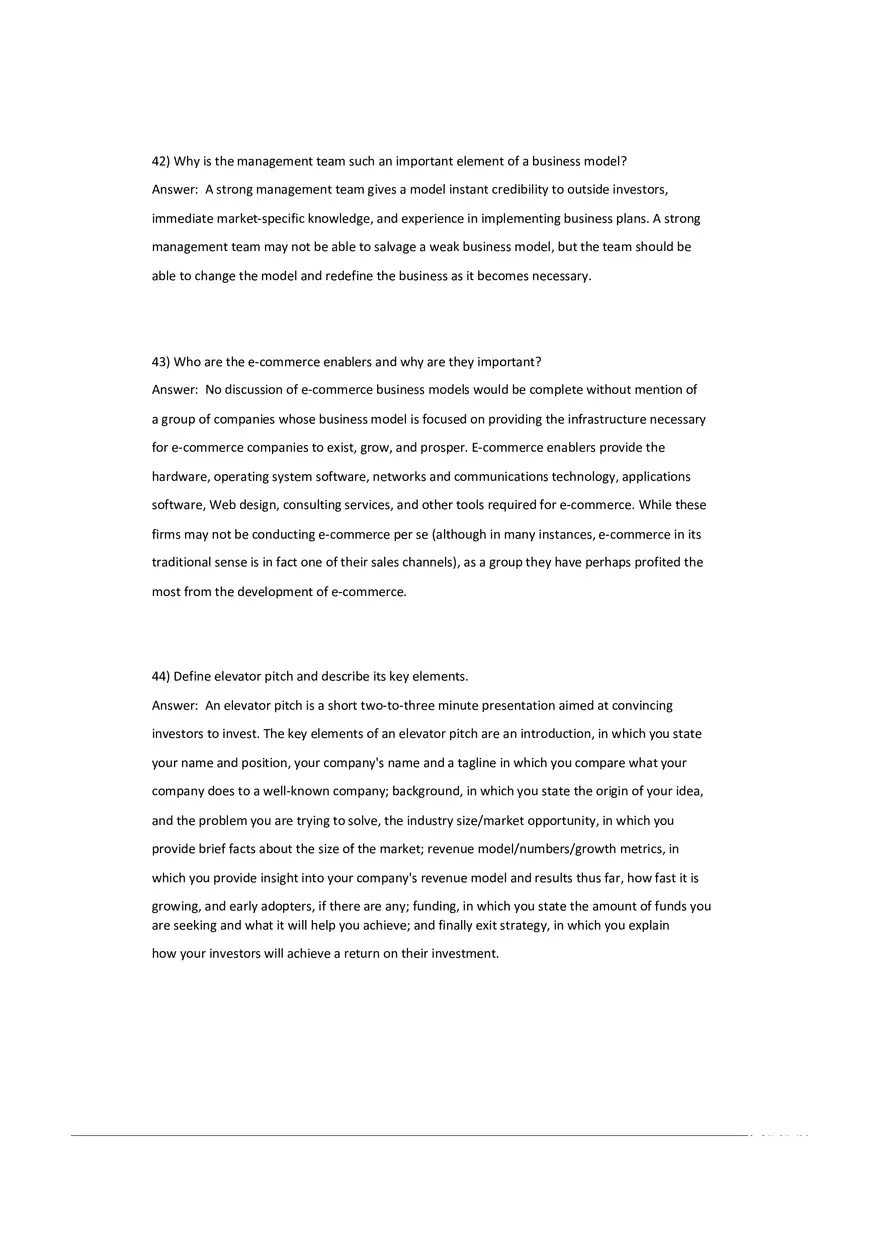 Chapter 2 E-commerce Business Models and Concepts (Answer Key) 2 - Page 4
