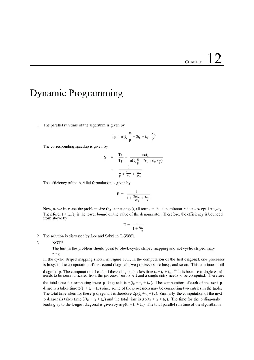 Dynamic Programming - Page 1