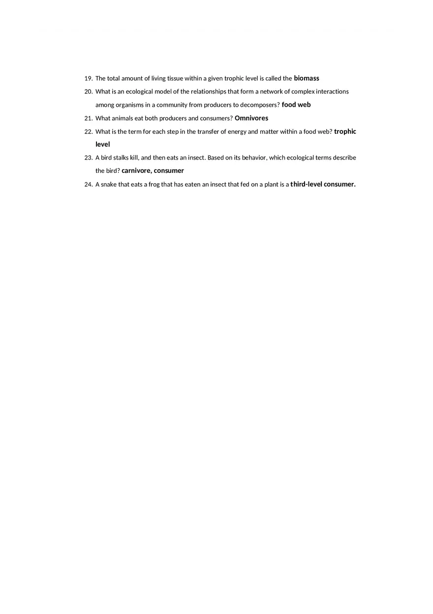 Biological Foundation Chapter 3 Study Guide - Page 2