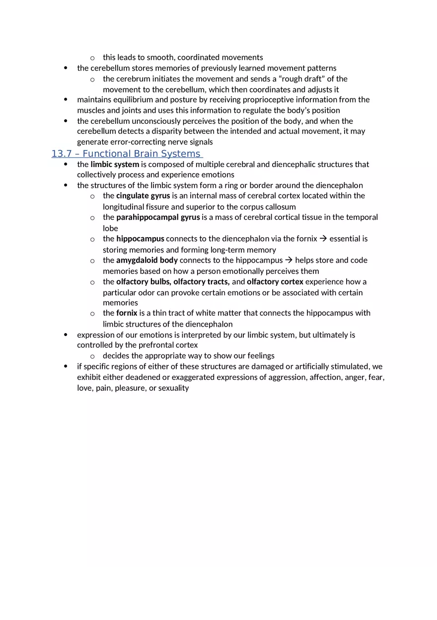 Anatomy and Physiology Chapter 13 Notes - Page 8