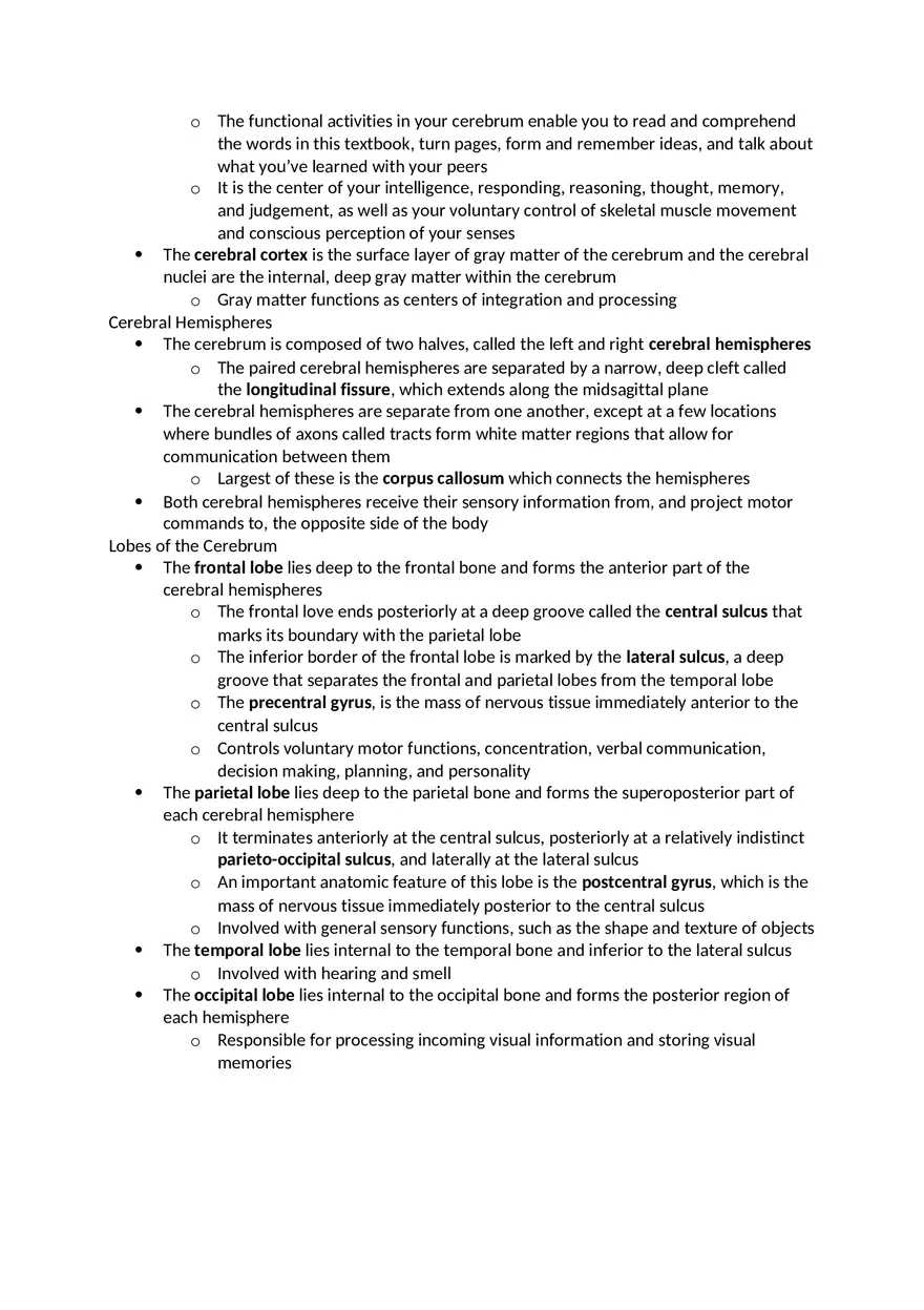 Anatomy and Physiology Chapter 13 Notes - Page 13
