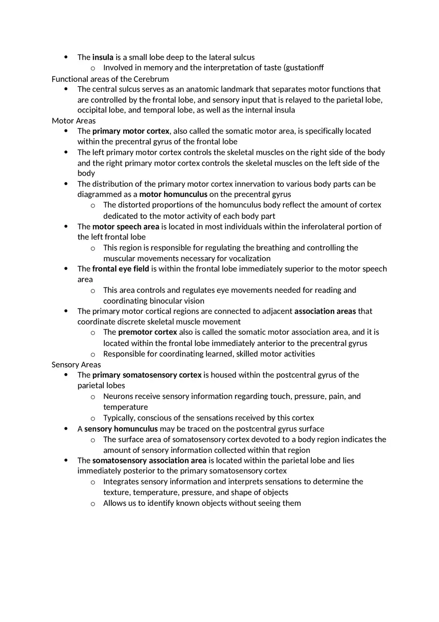 Anatomy and Physiology Chapter 13 Notes - Page 14