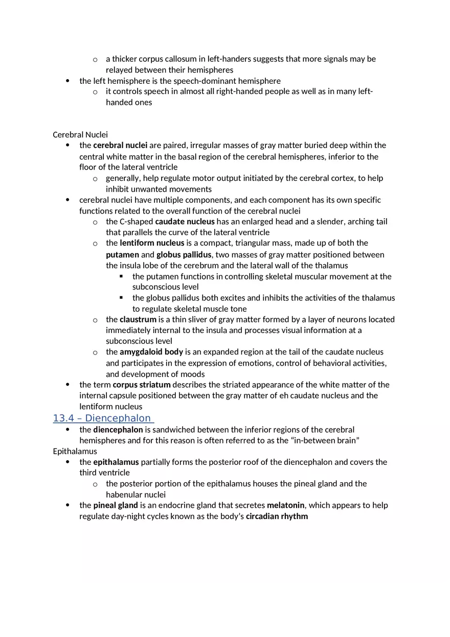 Anatomy and Physiology Chapter 13 Notes - Page 3