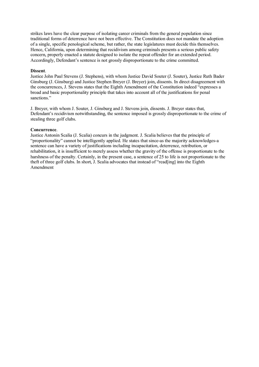 Ewing Case Brief Criminal Law - Page 2