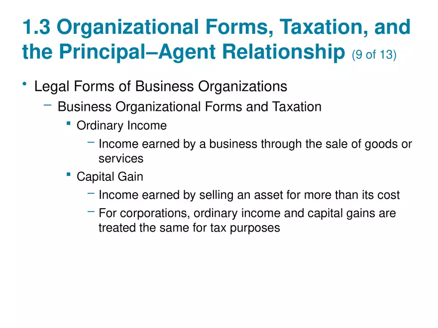 The Role of Managerial Lecture Note 6 - Page 7