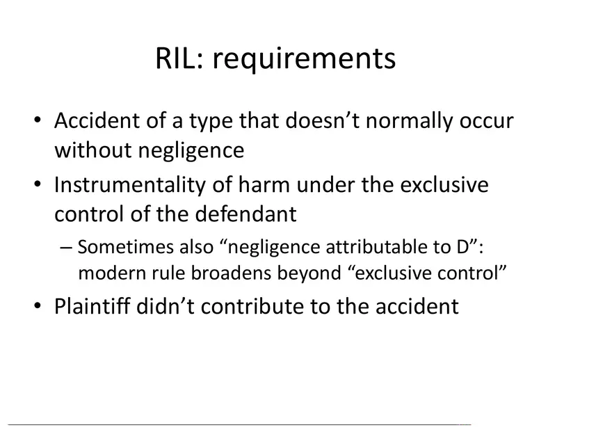 What is a Tort (Lecture) Part 7 - Page 10