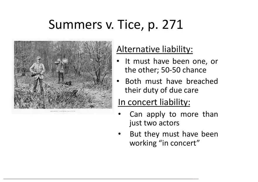 What is a Tort (Lecture) Part 7 - Page 5