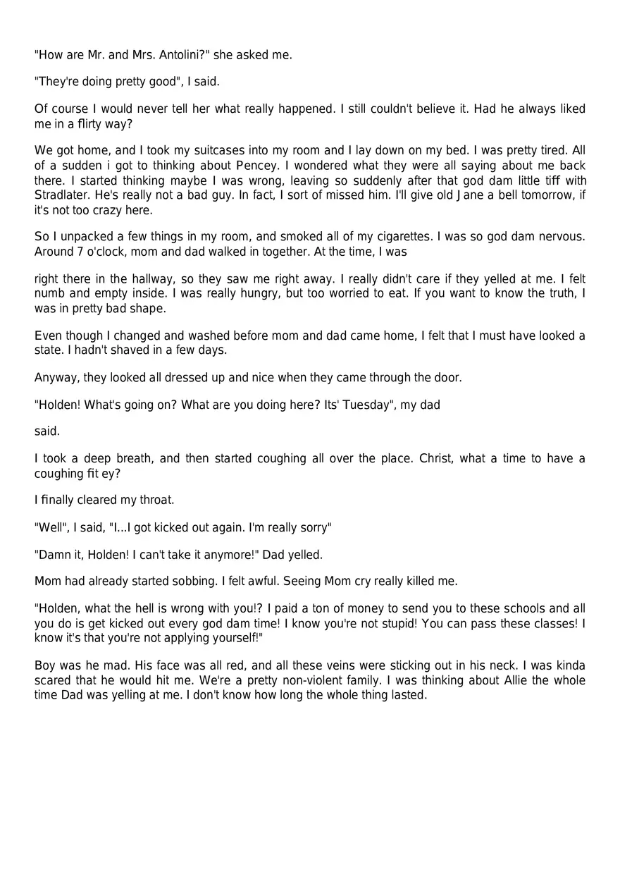 Alternative Ending To Catcher in the Rye - Page 2