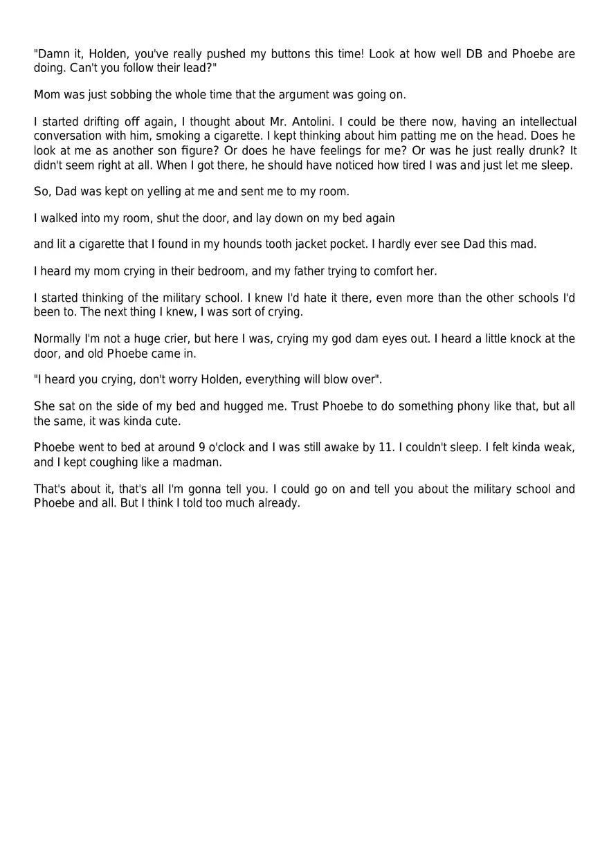 Alternative Ending To Catcher in the Rye - Page 3