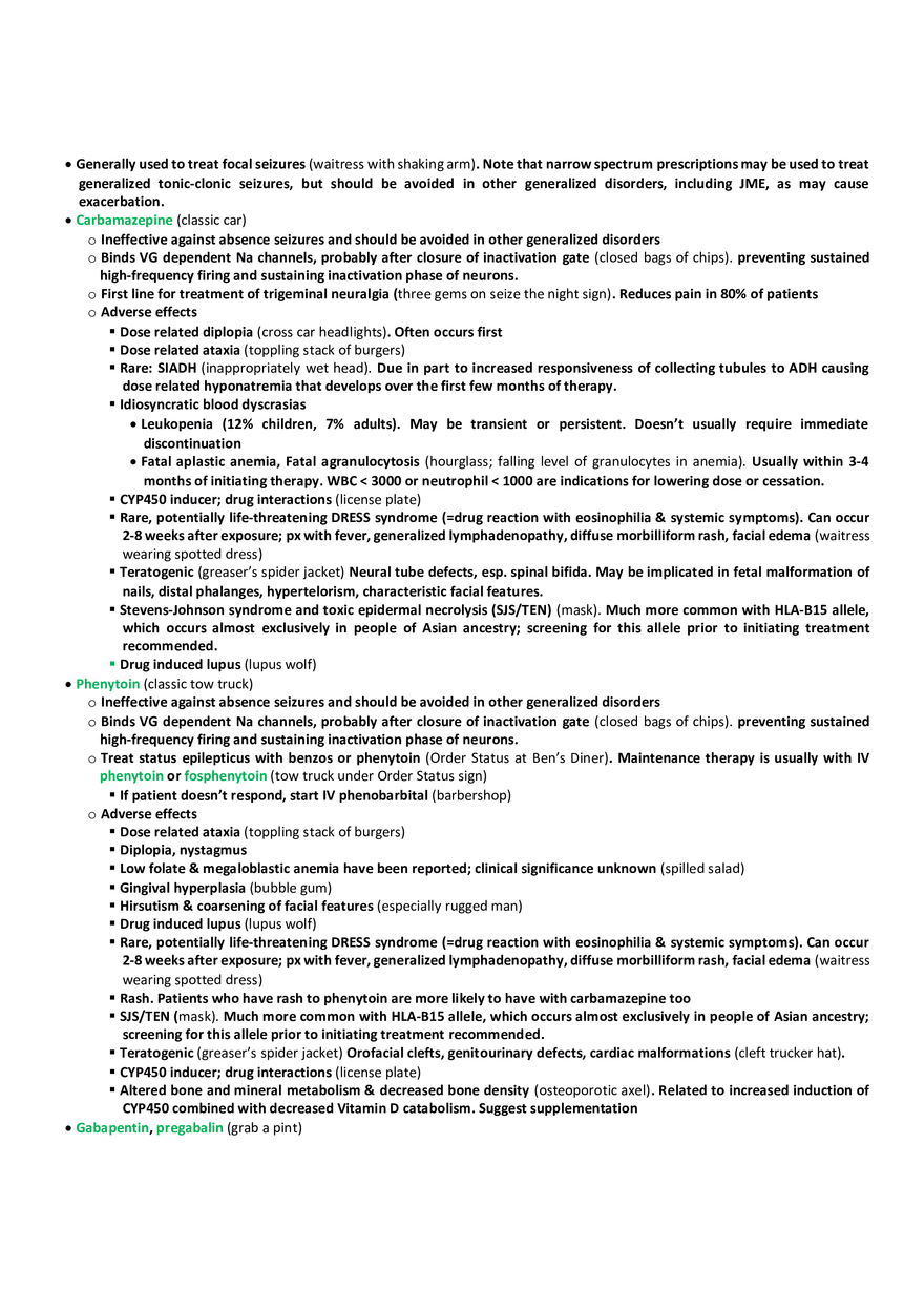 Carbamazepine (Classic Car) - Page 1