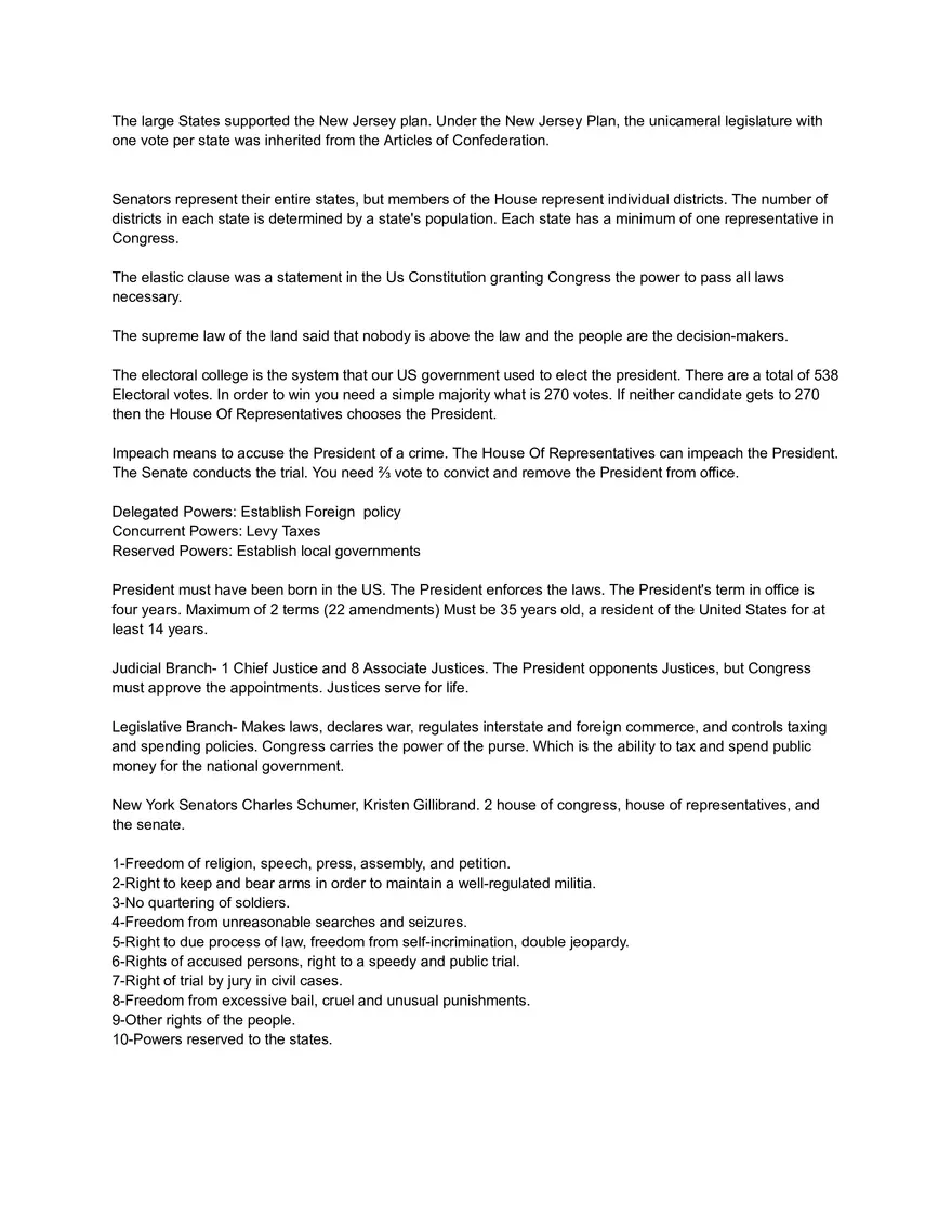 S.S Study Sheet - Page 2