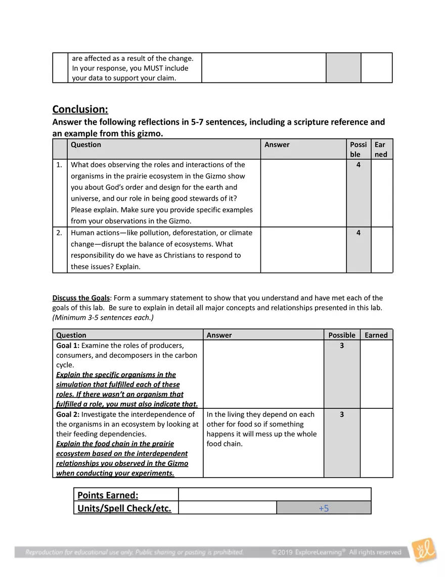 Unit: Ecology, Pollution, and Energy - Page 4