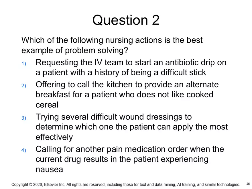Chapter 4: The Nursing Process, Critical Thinking, and Clinical Judgment - Page 18