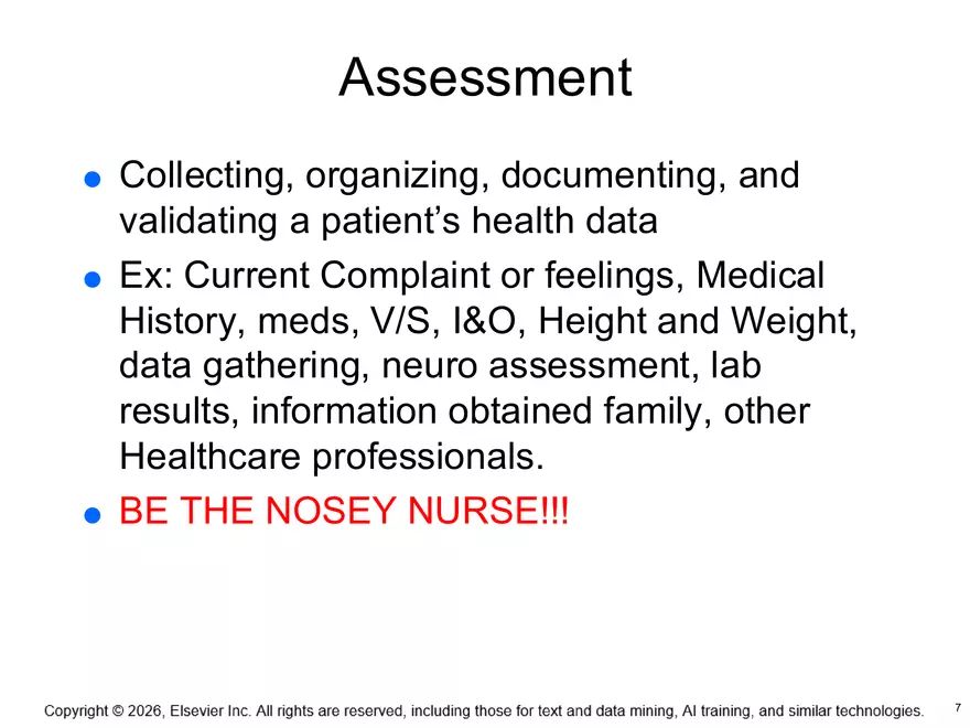 Chapter 4: The Nursing Process, Critical Thinking, and Clinical Judgment - Page 22