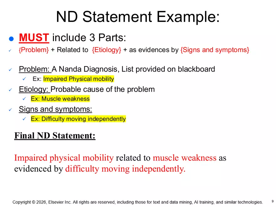 Chapter 4: The Nursing Process, Critical Thinking, and Clinical Judgment - Page 24