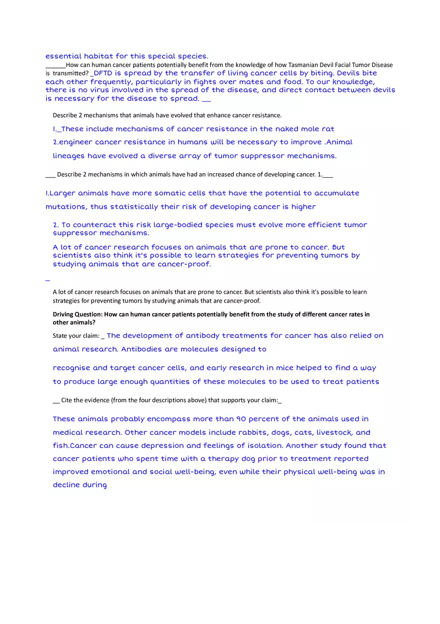 Do Animals Get Cancer - Page 7