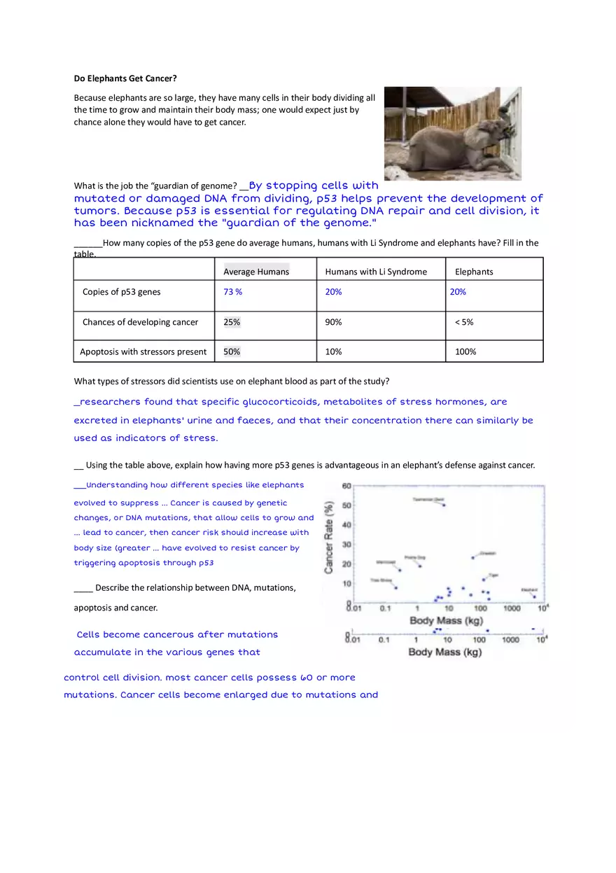 Do Animals Get Cancer - Page 1