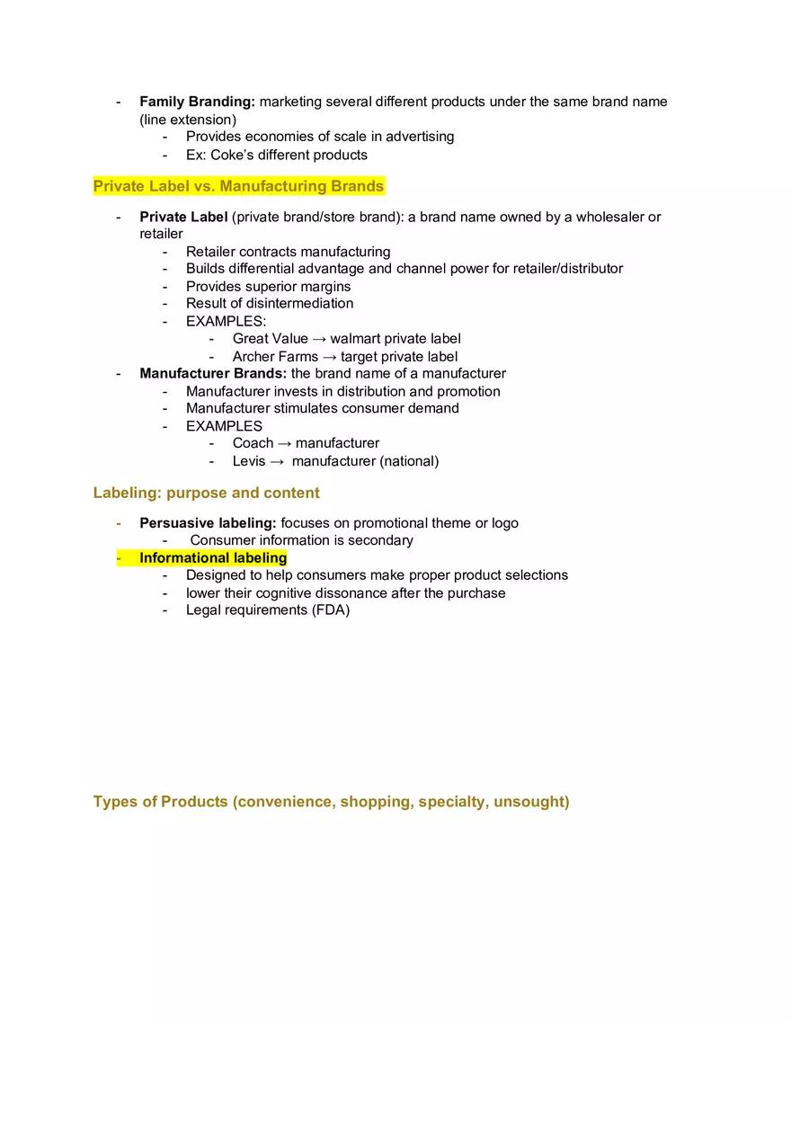 Marketing Exam Chapter 2 Study Guide - Page 4