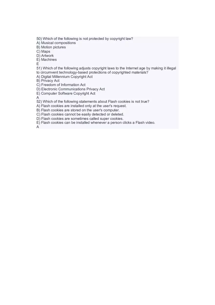 Introduction to Information Systems and Data Analytics Answers Part 4 - Page 6