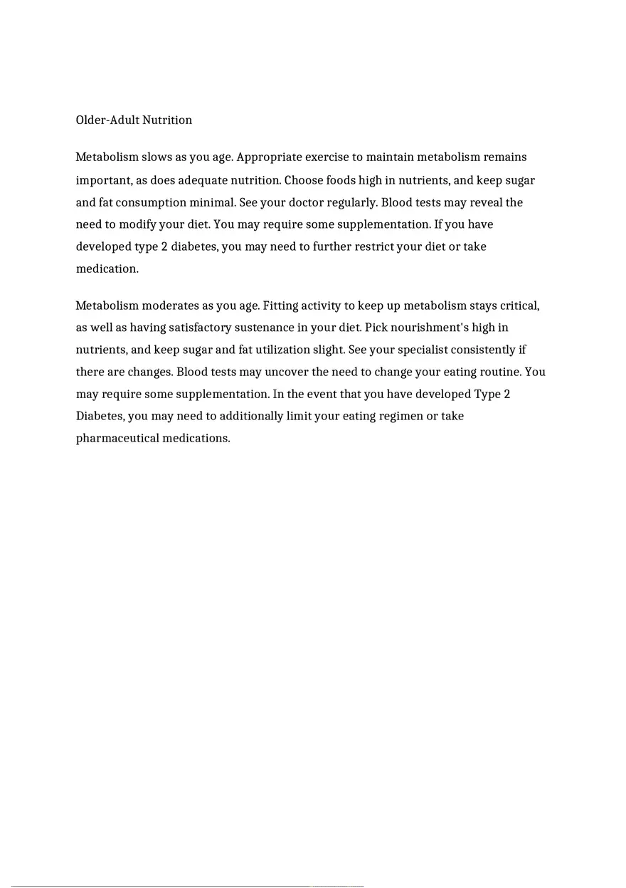 How is the Effect of Nutrition on Growth Discussion - Page 4