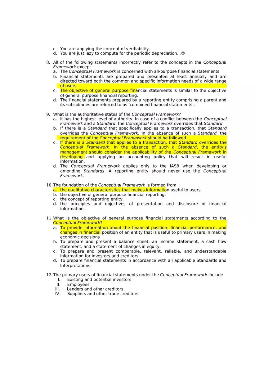 Conceptual Framework and Accounting Standards - Page 2