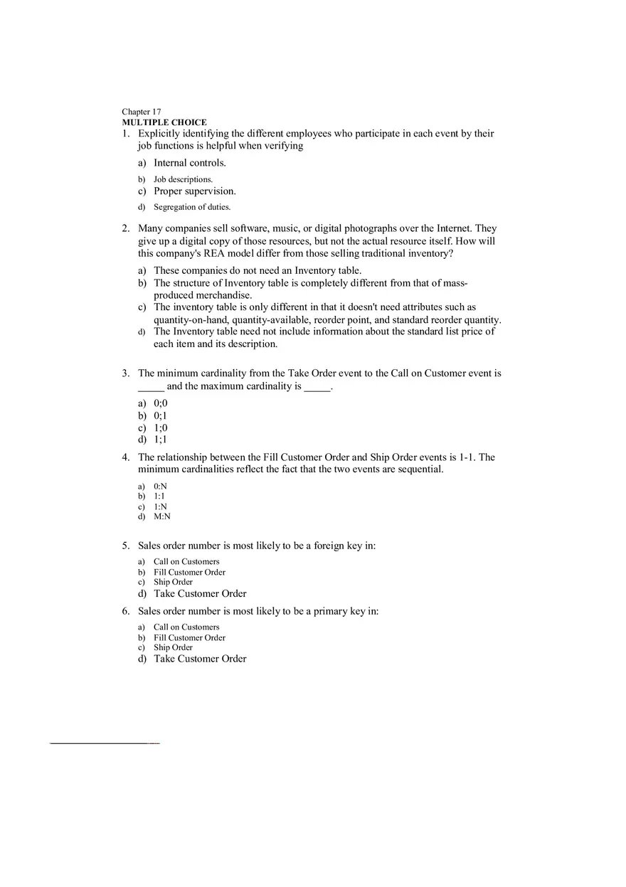 Accounting Information System Answer Key Chapter 17 - Page 4
