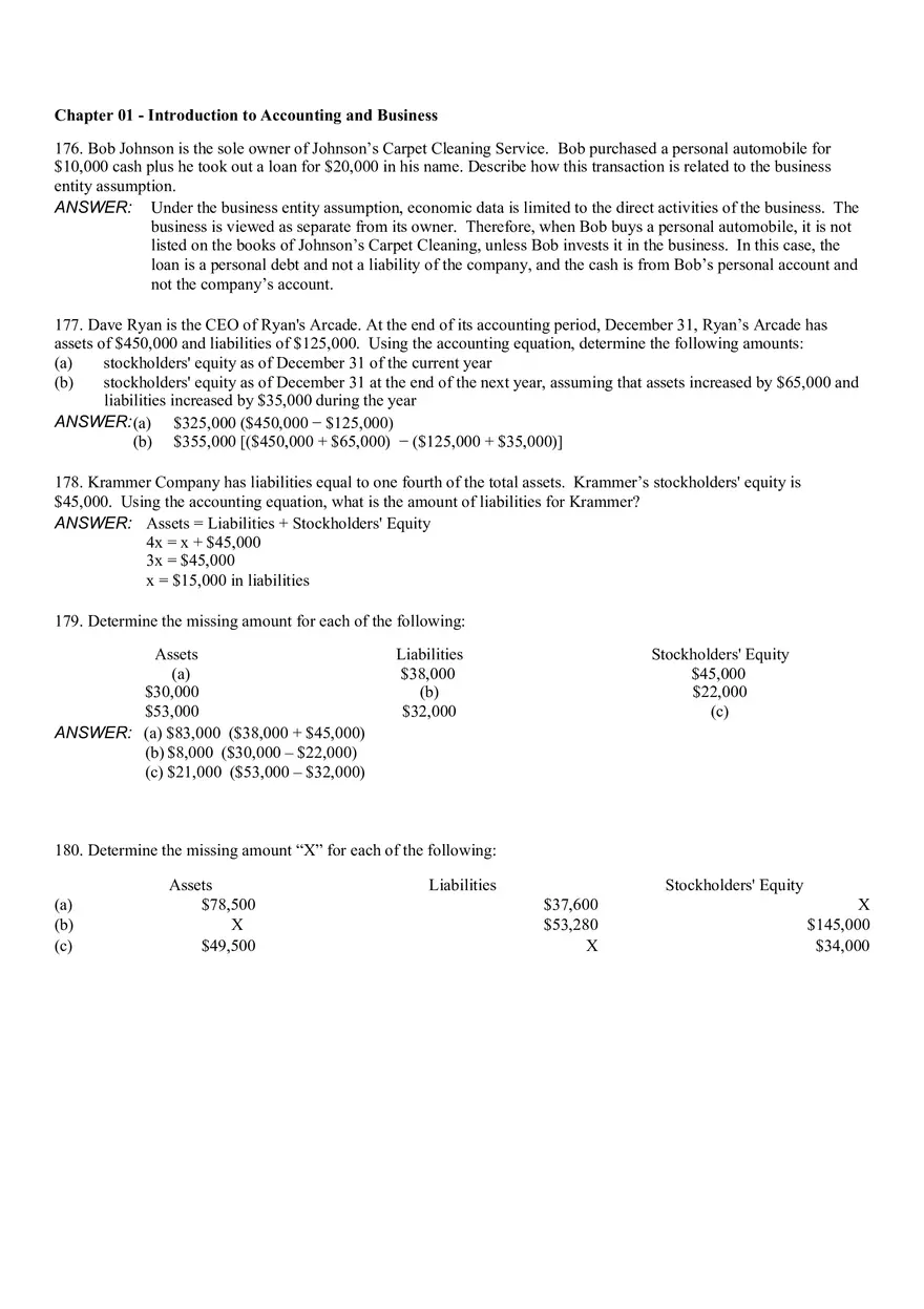 Introduction to Accounting and Business Ch 1 Part 3 - Page 8