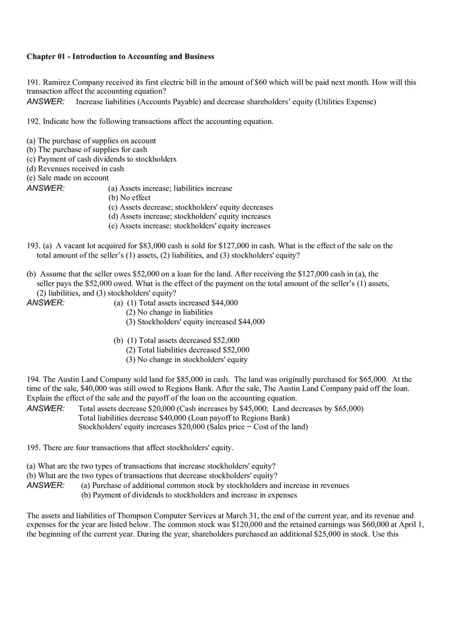 Introduction to Accounting and Business Ch 1 Part 3 - Page 12