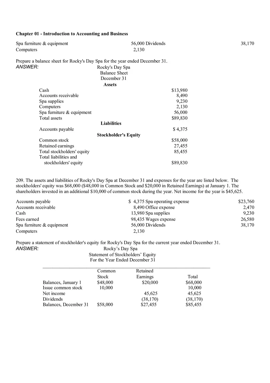 Introduction to Accounting and Business Ch 1 Part 3 - Page 6