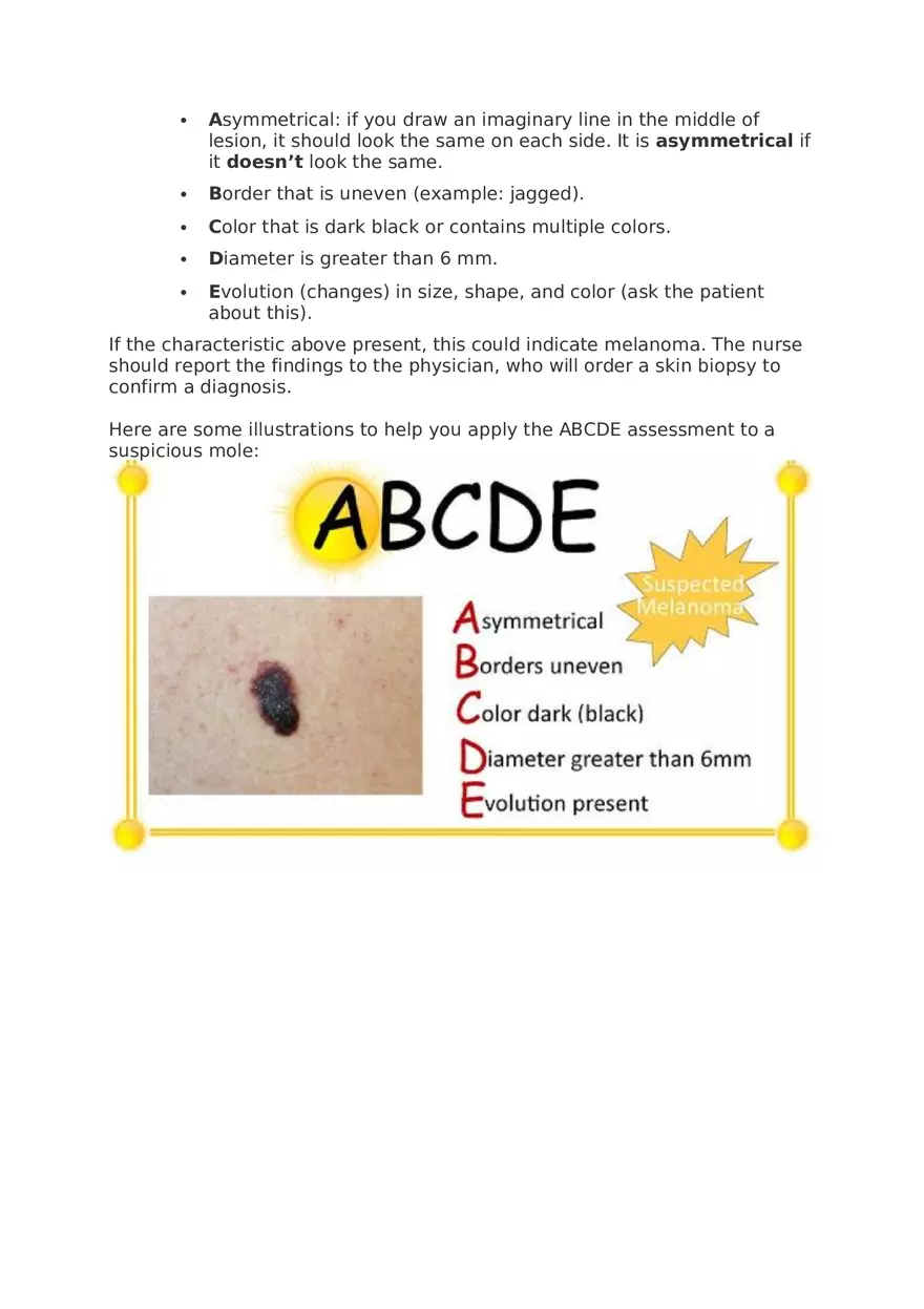 Assessment for Melanoma Skin Cancer - Page 4