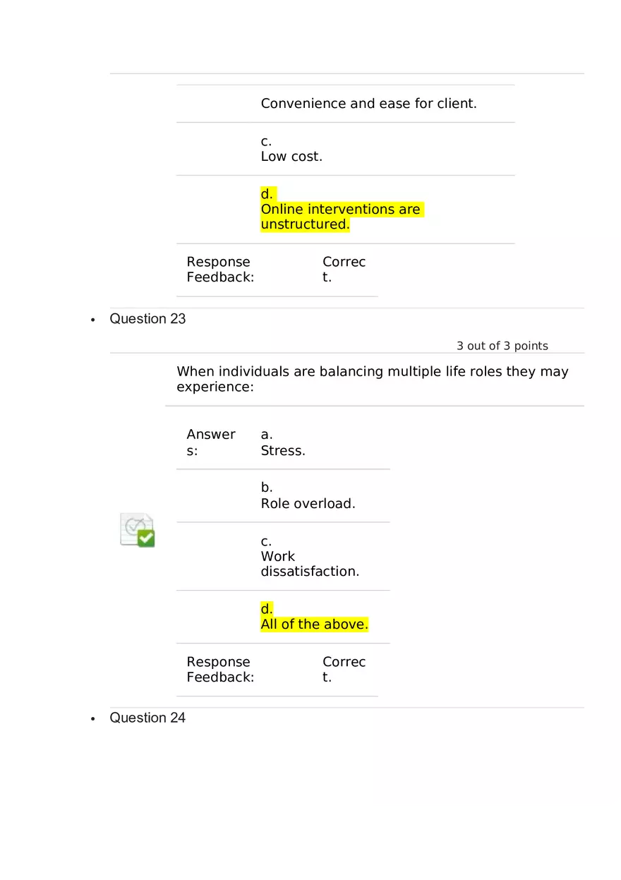 Life Planning and Career Answer Key Part 2 - Page 7