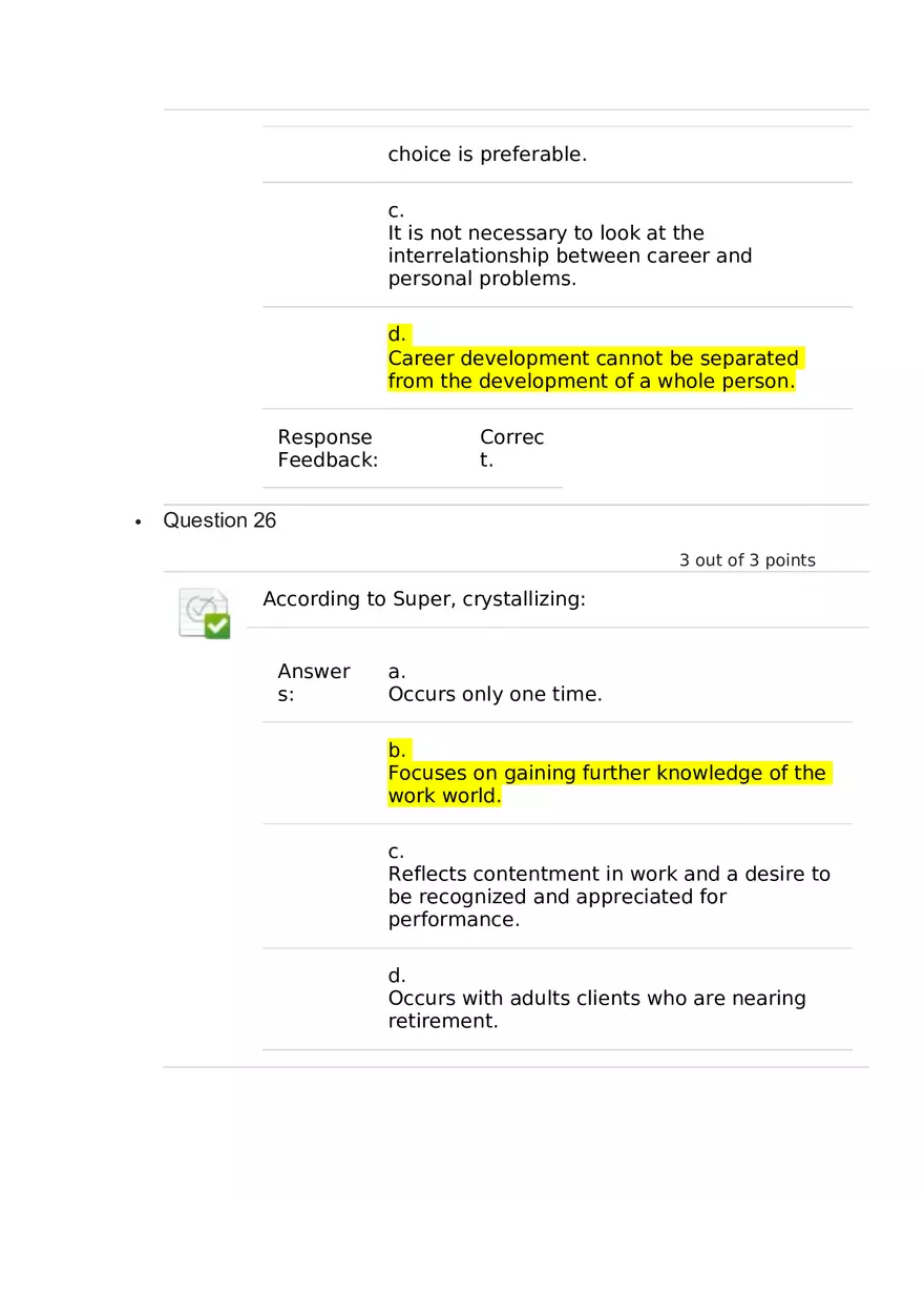 Life Planning and Career Answer Key Part 2 - Page 9