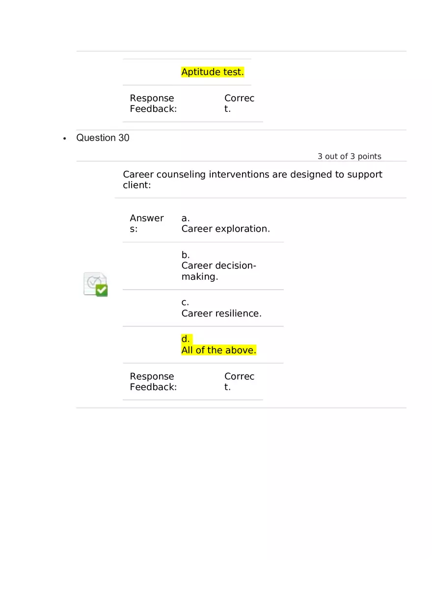 Life Planning and Career Answer Key Part 2 - Page 3