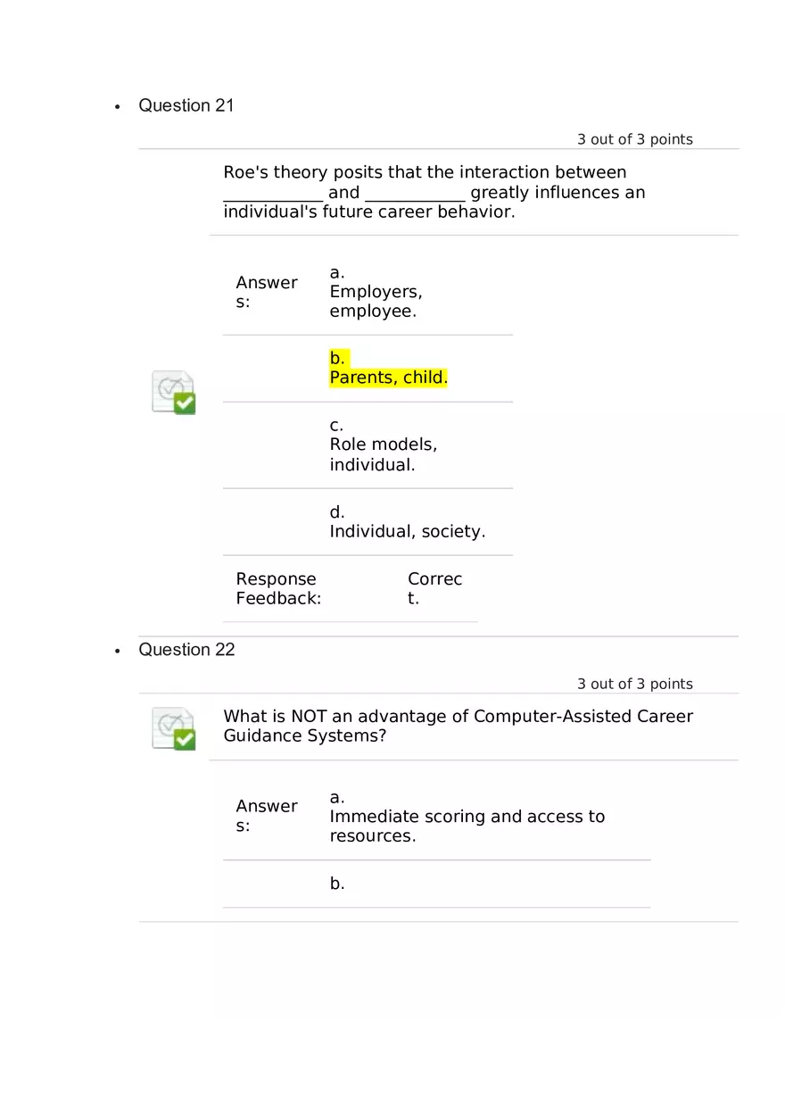 Life Planning and Career Answer Key Part 2 - Page 6
