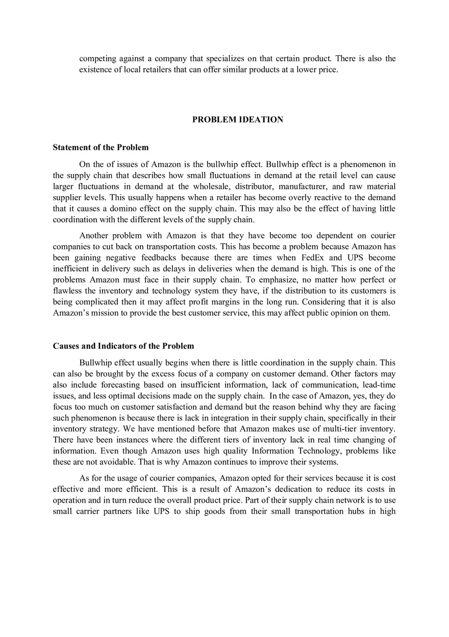 Amazon Case Analysis - Page 7