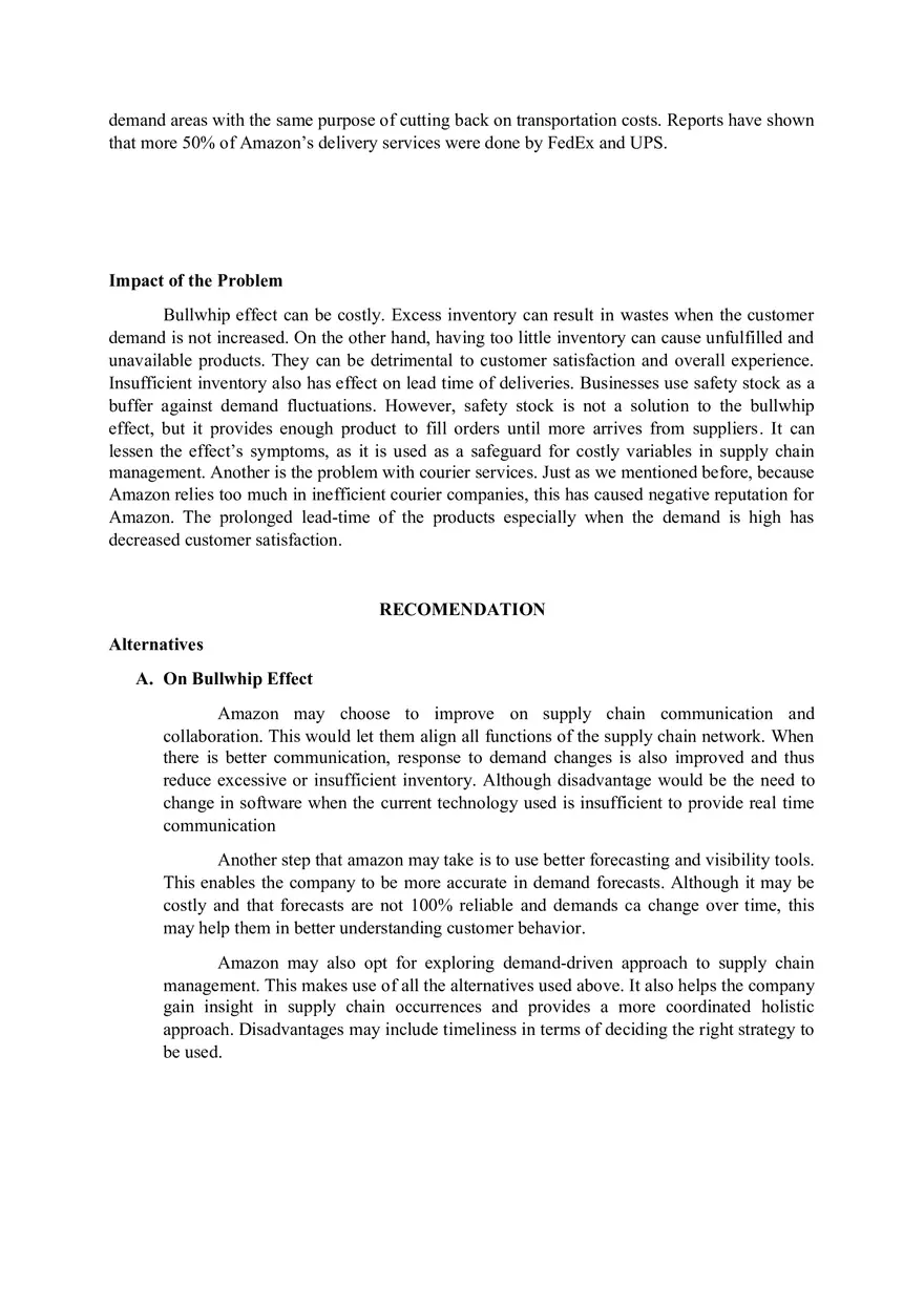 Amazon Case Analysis - Page 8