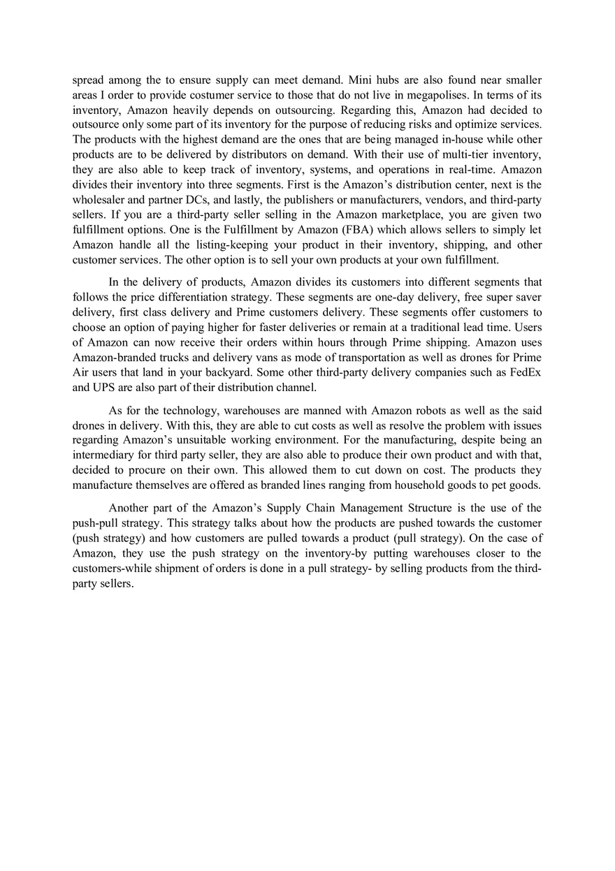 Amazon Case Analysis - Page 3