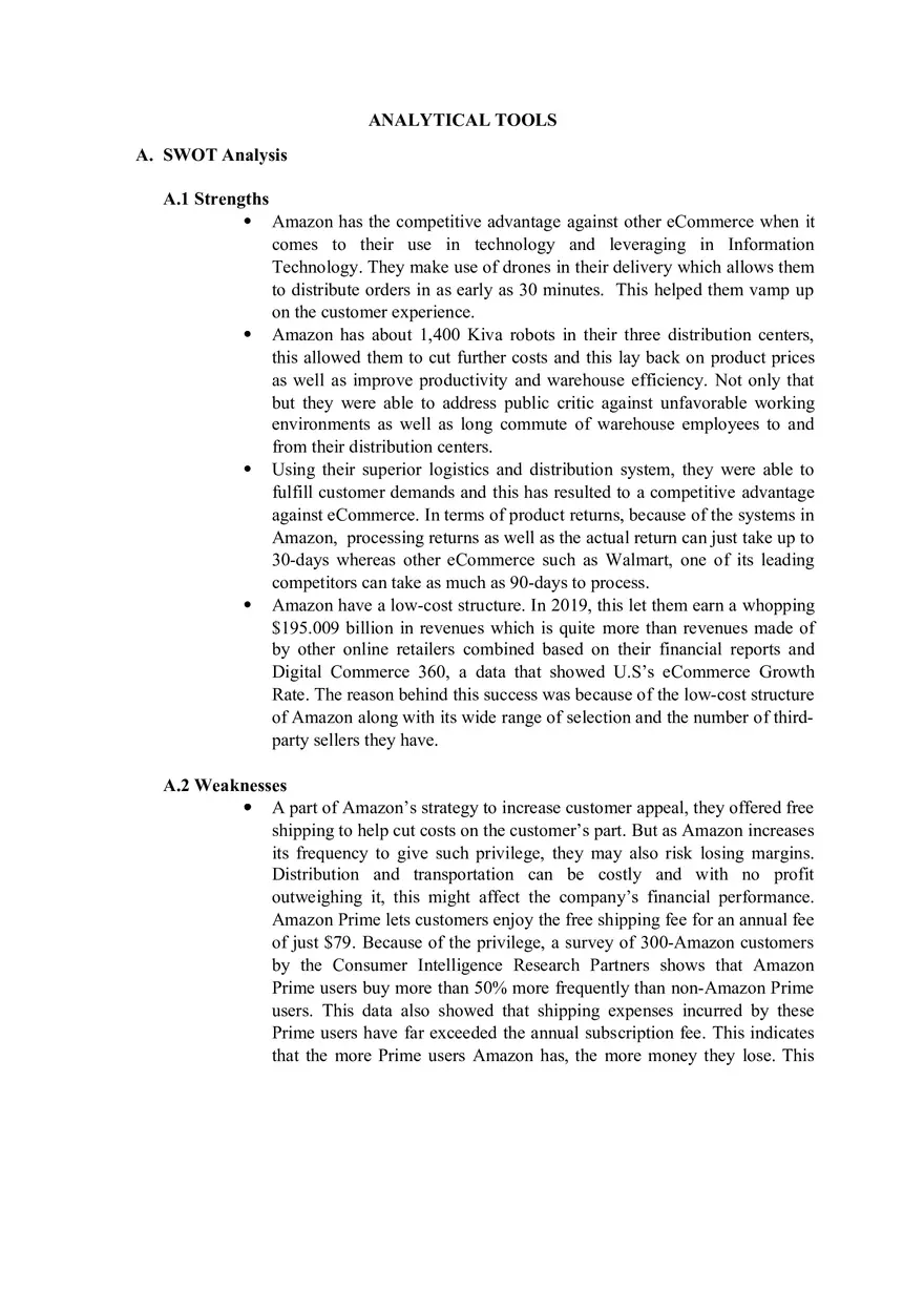 Amazon Case Analysis - Page 4