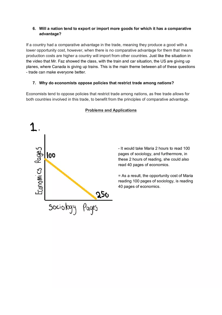 Economics - Assignment #3 Answers - Page 2