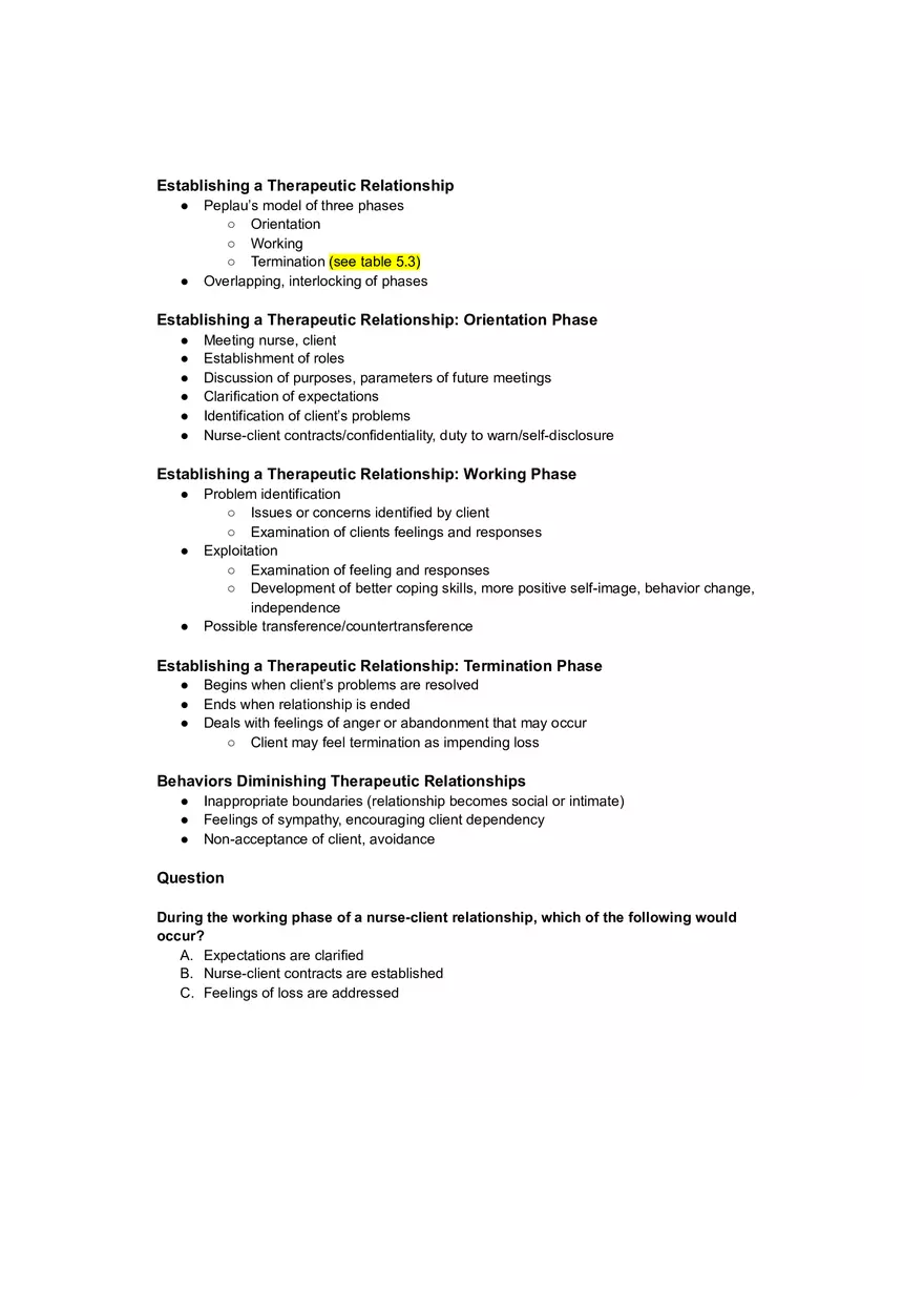 Therapeutic Communication - Page 3