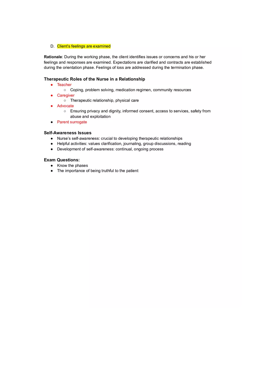 Therapeutic Communication - Page 4