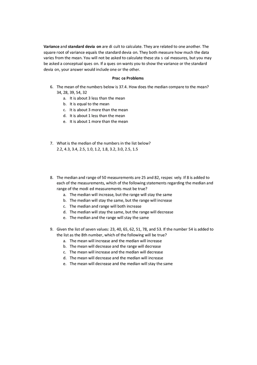 Data Representation Lesson Practice - Page 22