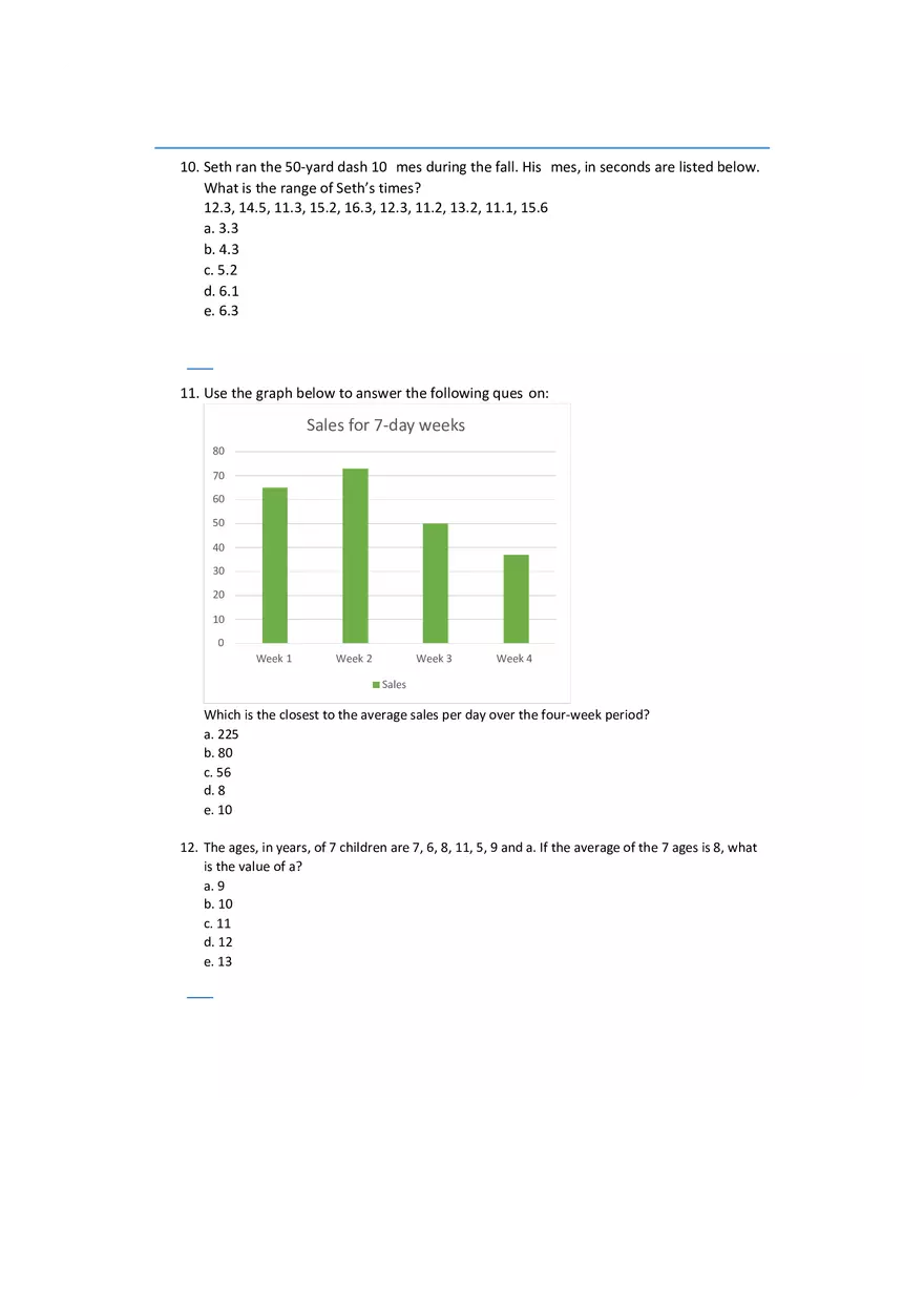 Data Representation Lesson Practice - Page 3