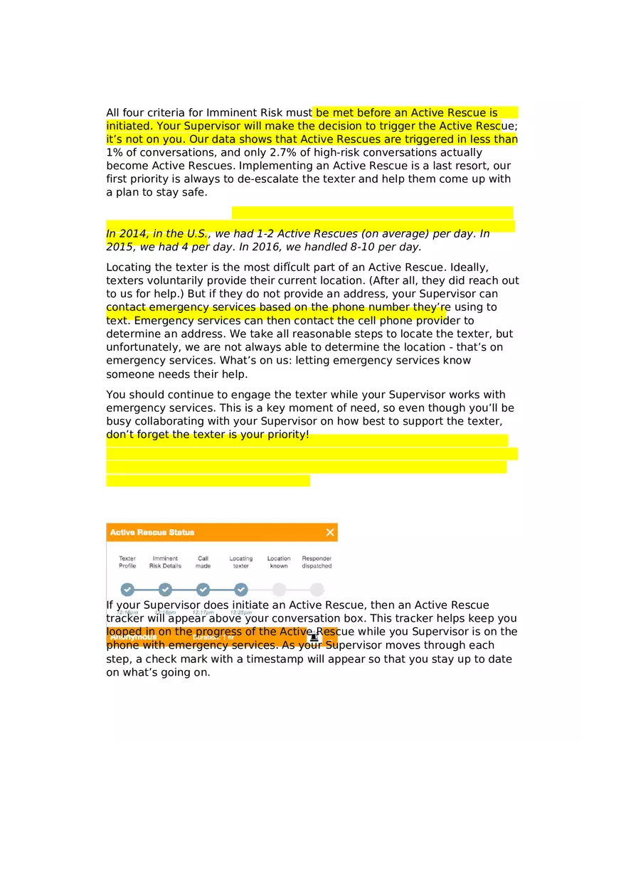 Exploring and Identifying the Precipitating Event in Crisis Intervention - Page 9