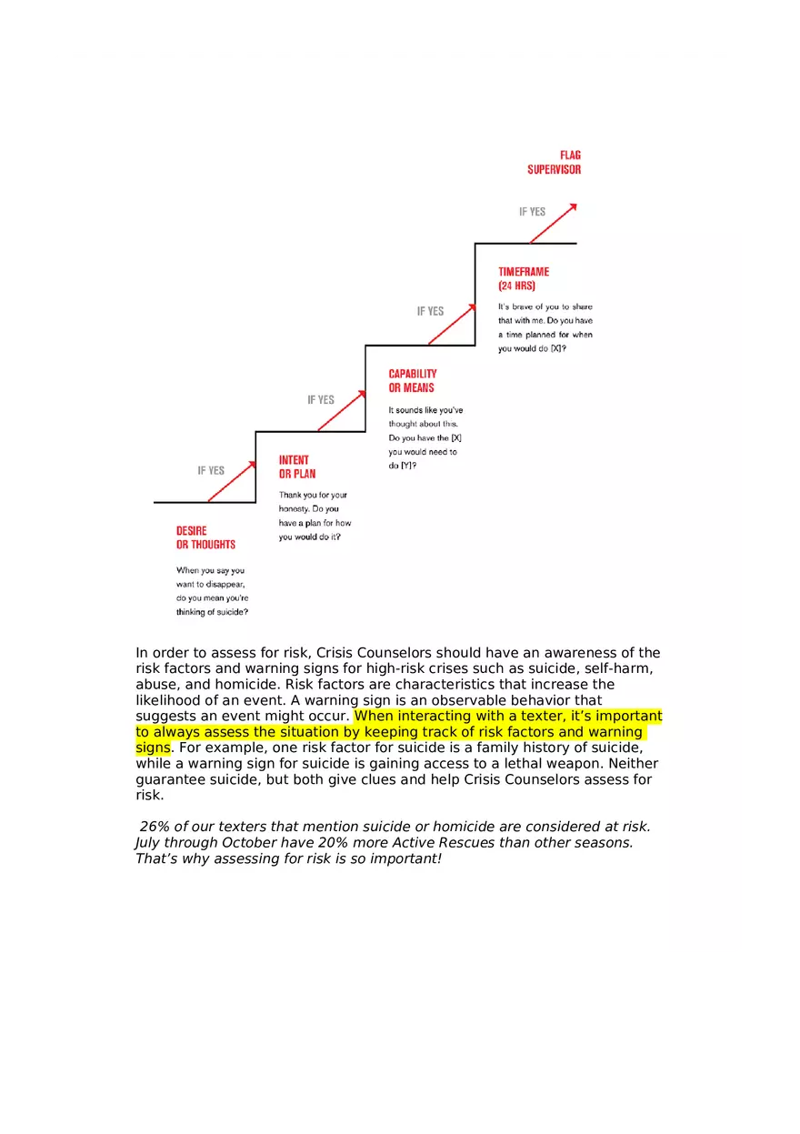 Exploring and Identifying the Precipitating Event in Crisis Intervention - Page 14