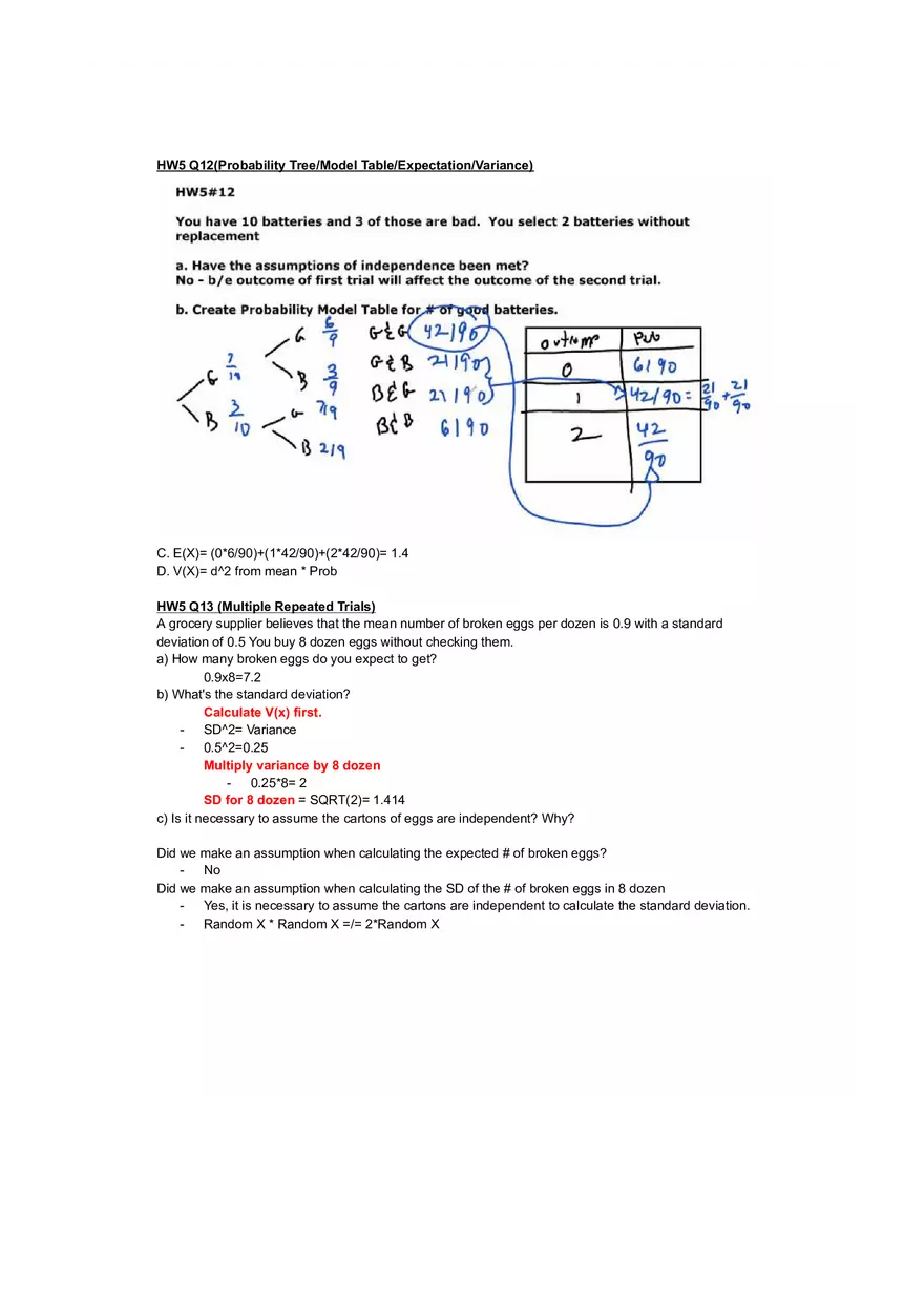 Organizing and Displaying Categorical Data Guide Part 5 - Page 10