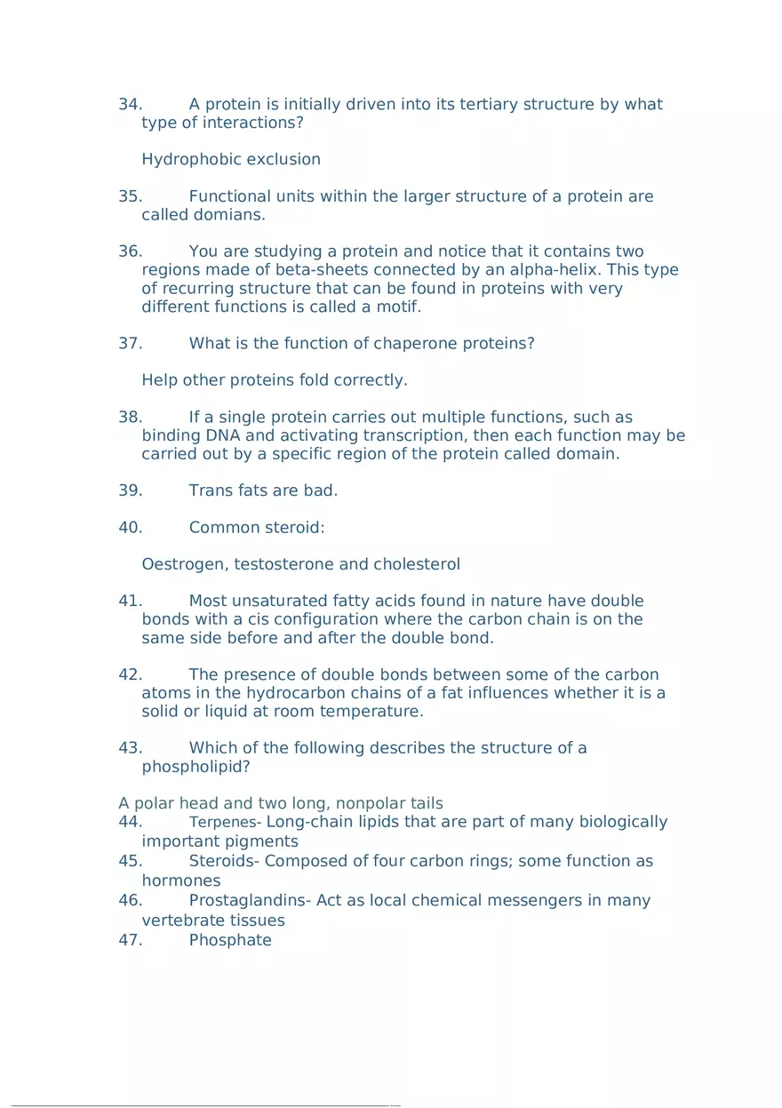 Carbon Atoms Answers - Page 3
