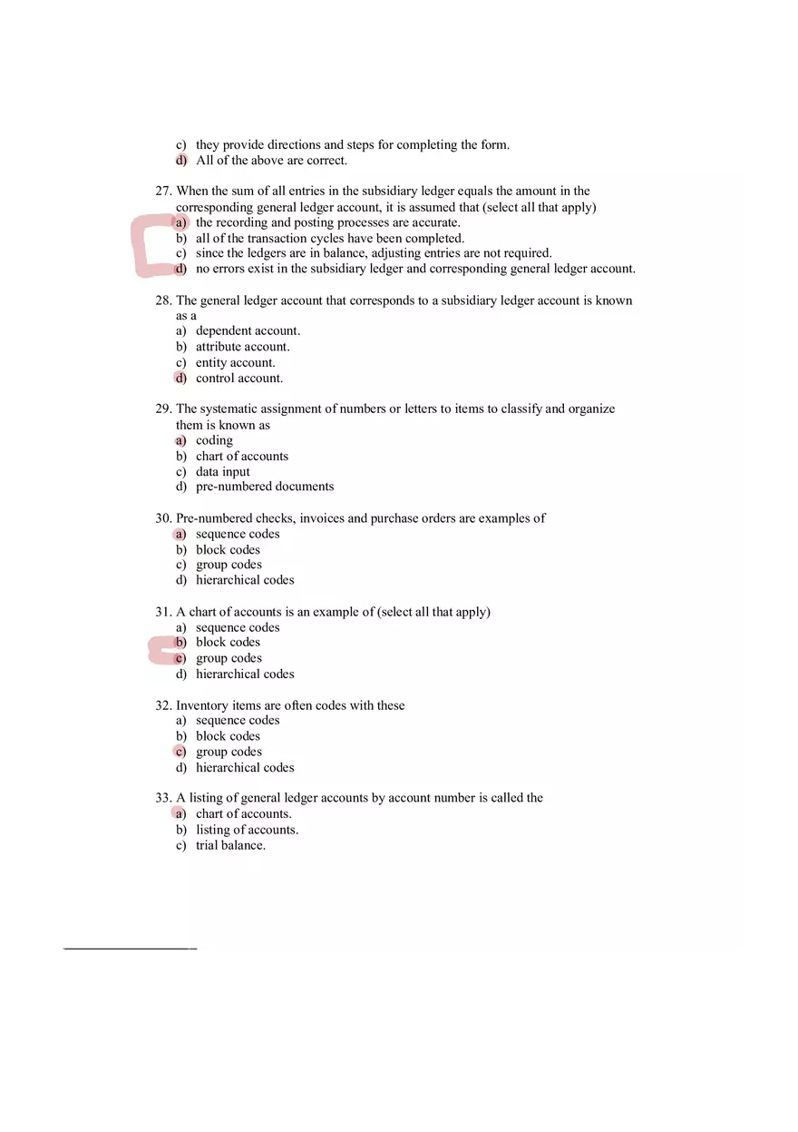 Accounting Information System Answer Key Chapter 2 - Page 15