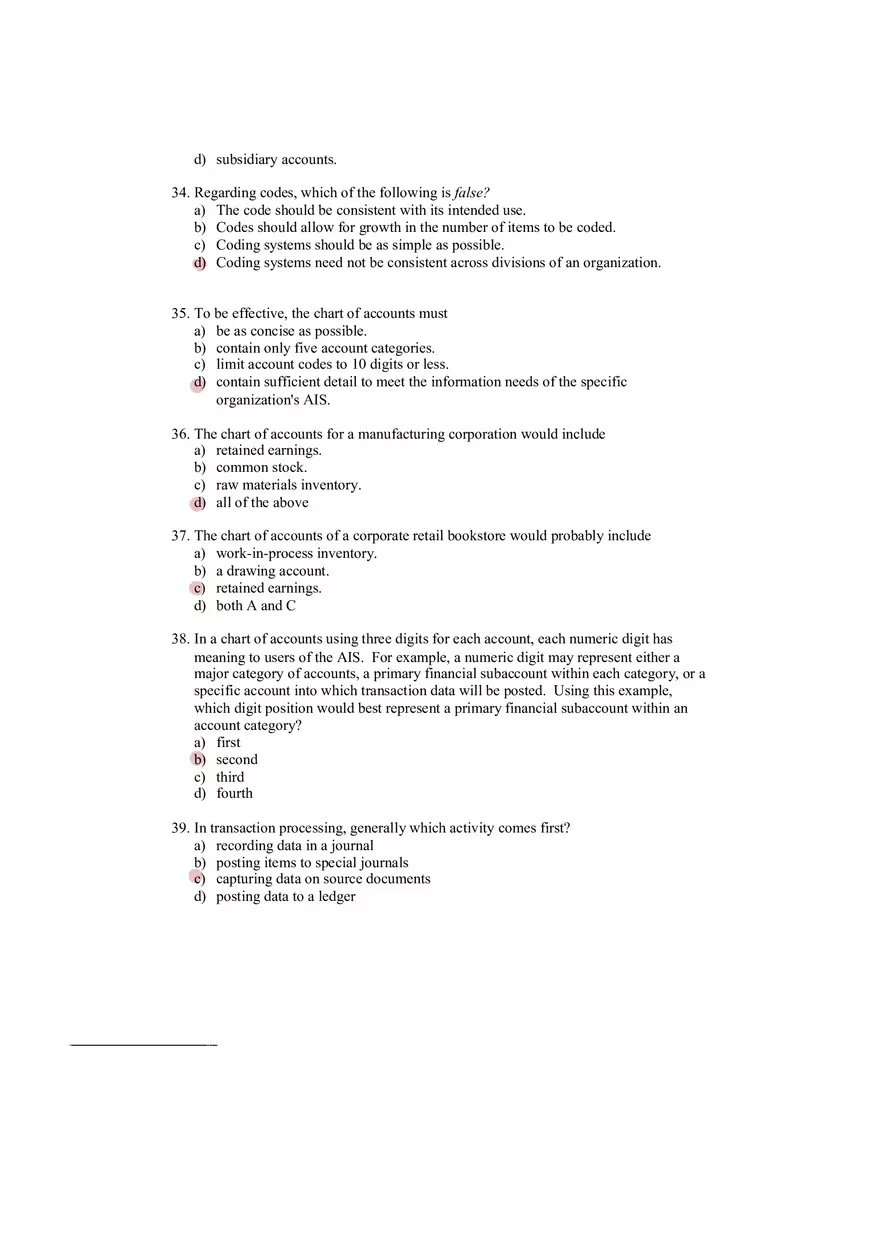 Accounting Information System Answer Key Chapter 2 - Page 16